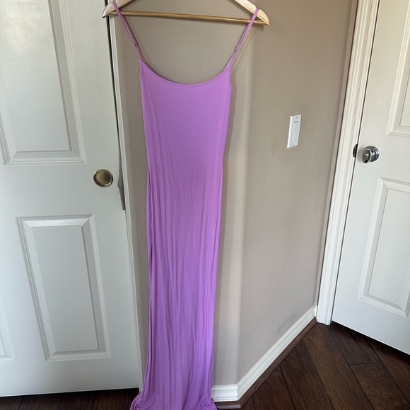 Skims soft lounge slip dress petal pink NWT size M medium - Picture 4 of 4